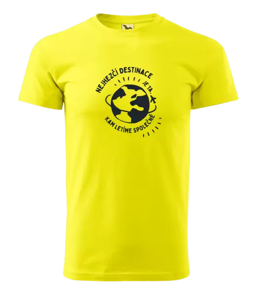 Pánské tričko Nejhezčí destinace
