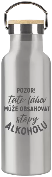 Termolahev Tato láhev může obsahovat stopy alkoholu