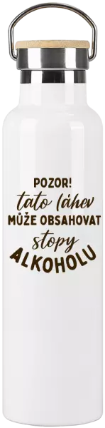 Termolahev Tato láhev může obsahovat stopy alkoholu