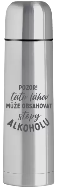 Termoska Tato láhev může obsahovat stopy alkoholu