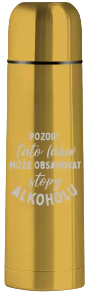 Termoska Tato láhev může obsahovat stopy alkoholu