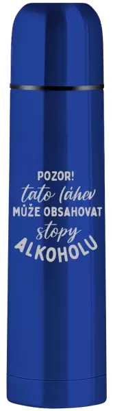 Termoska Tato láhev může obsahovat stopy alkoholu