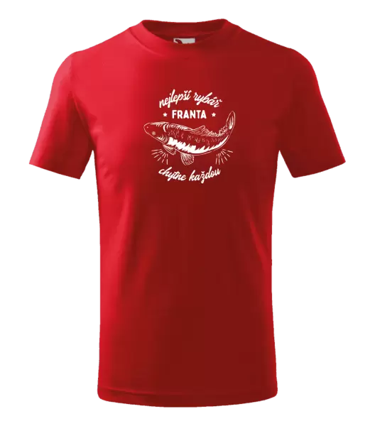 Dětské tričko Nejlepší rybář