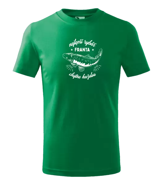 Dětské tričko Nejlepší rybář