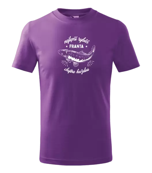 Dětské tričko Nejlepší rybář