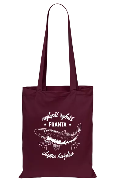 Látková taška Nejlepší rybář