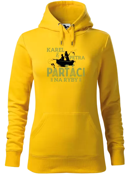 Dámská mikina Parťáci na ryby