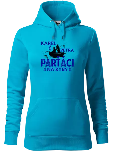 Dámská mikina Parťáci na ryby
