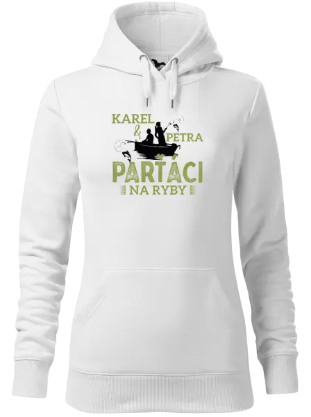 Dámská mikina Parťáci na ryby