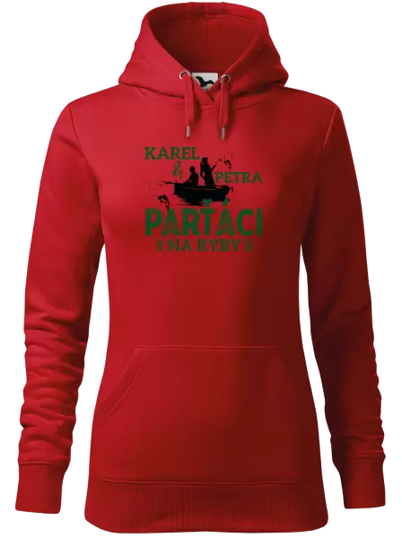 Dámská mikina Parťáci na ryby