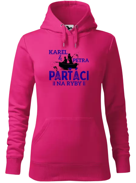 Dámská mikina Parťáci na ryby