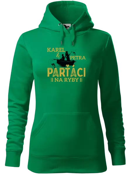 Dámská mikina Parťáci na ryby