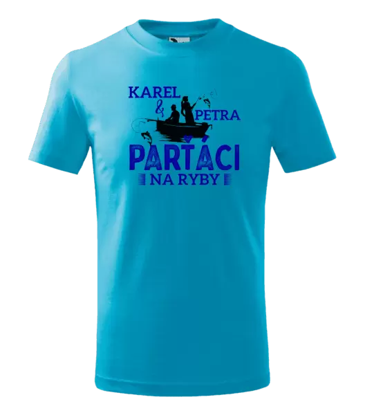 Dětské tričko Parťáci na ryby
