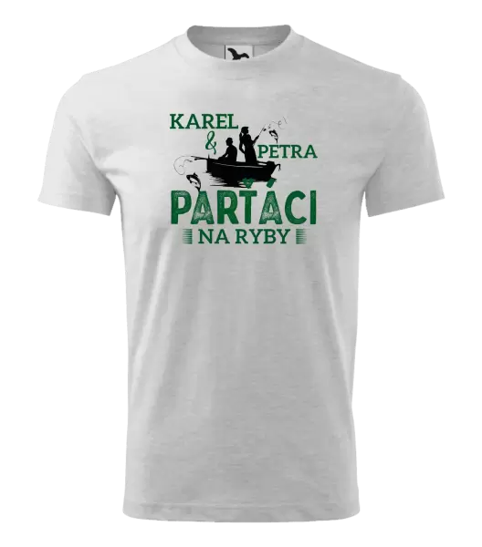 Dětské tričko Parťáci na ryby