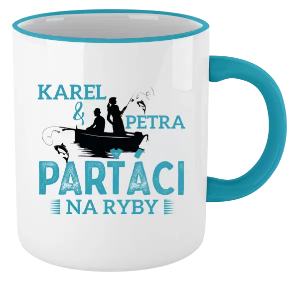 Hrnek Parťáci na ryby