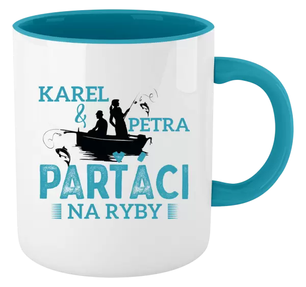 Hrnek Parťáci na ryby