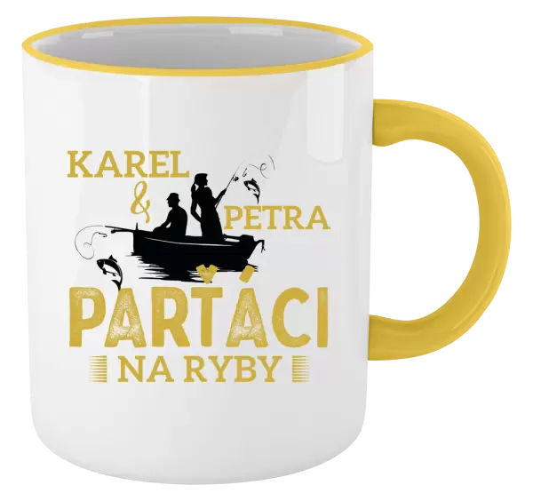Hrnek Parťáci na ryby