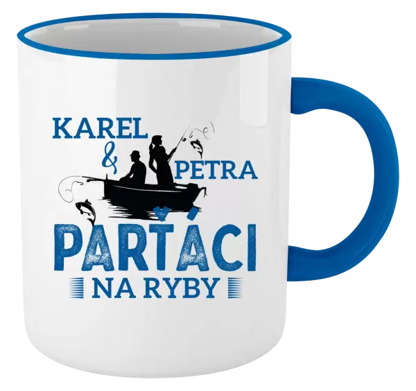 Hrnek Parťáci na ryby