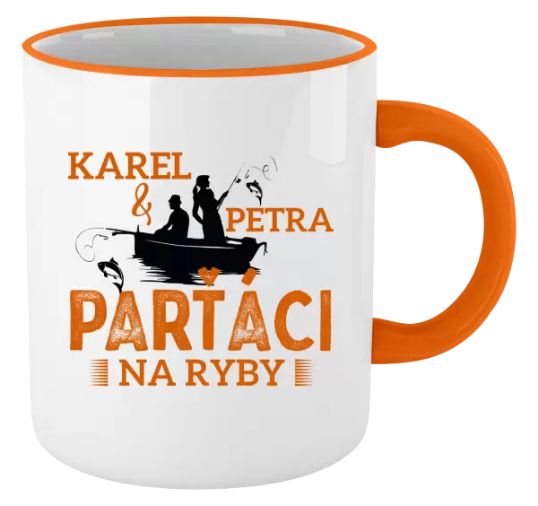 Hrnek Parťáci na ryby