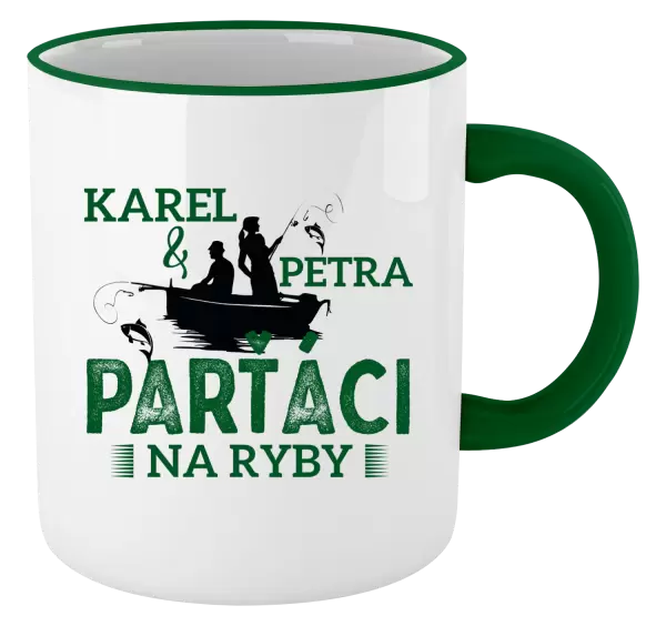 Hrnek Parťáci na ryby