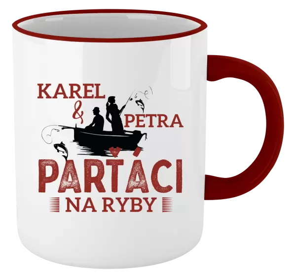 Hrnek Parťáci na ryby