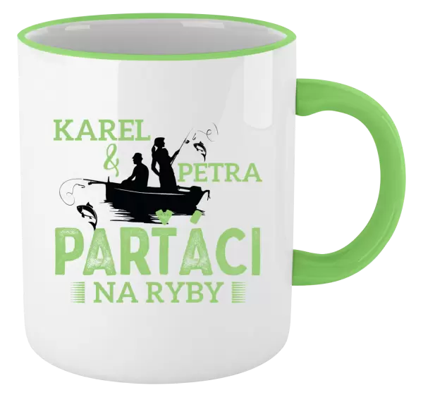 Hrnek Parťáci na ryby