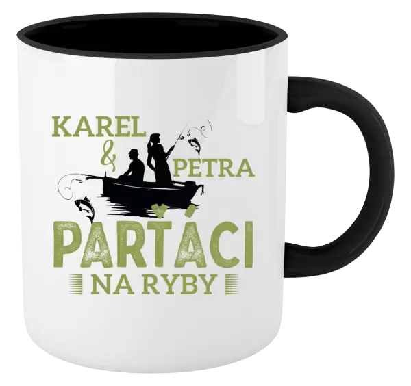 Hrnek Parťáci na ryby