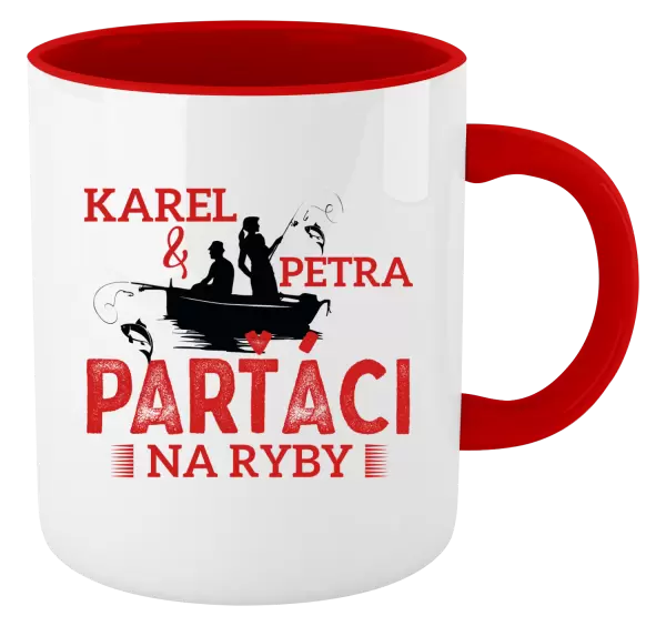 Hrnek Parťáci na ryby