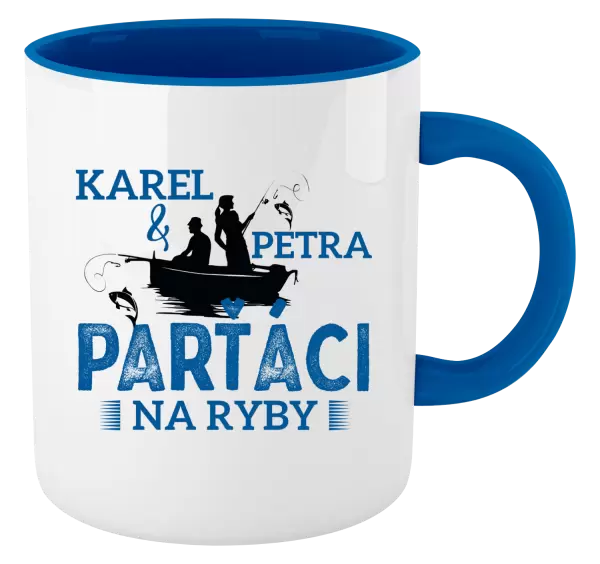 Hrnek Parťáci na ryby