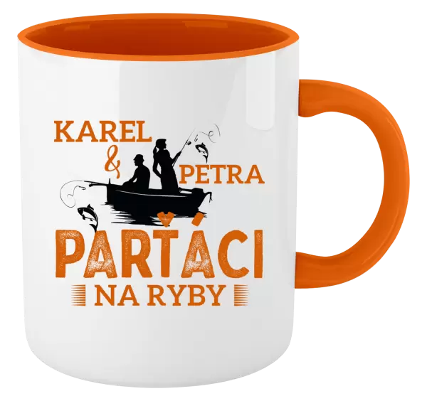 Hrnek Parťáci na ryby