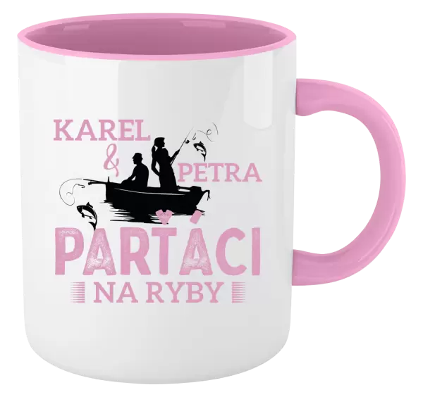 Hrnek Parťáci na ryby