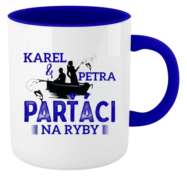 Hrnek Parťáci na ryby