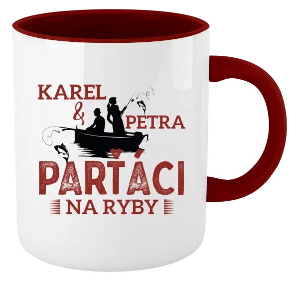 Hrnek Parťáci na ryby