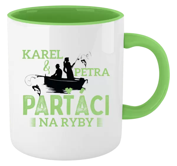 Hrnek Parťáci na ryby