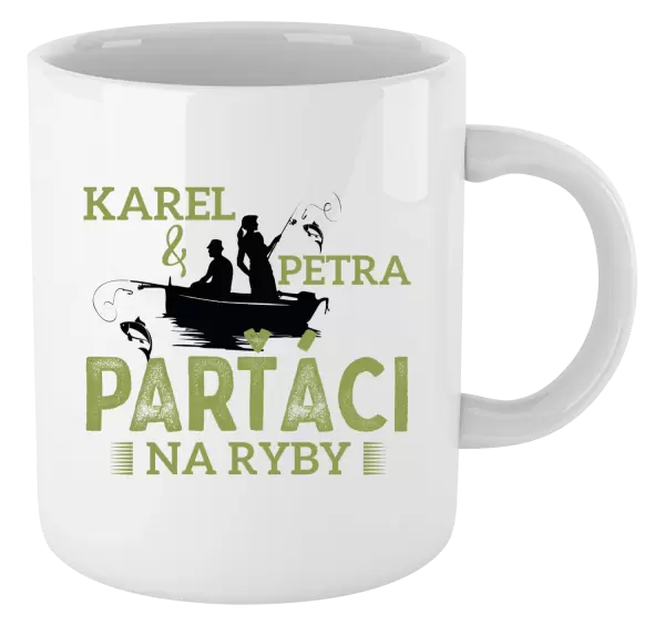 Hrnek Parťáci na ryby