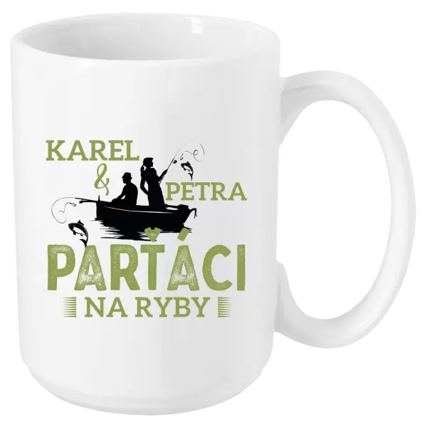 Hrnek Parťáci na ryby