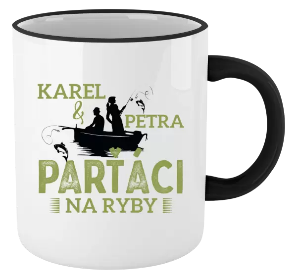 Hrnek Parťáci na ryby