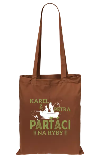 Látková taška Parťáci na ryby
