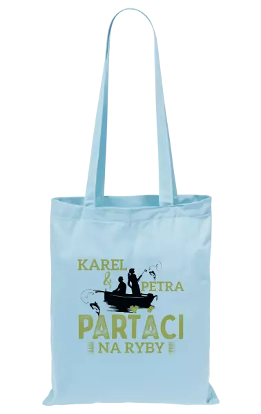 Látková taška Parťáci na ryby