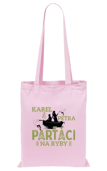 Látková taška Parťáci na ryby
