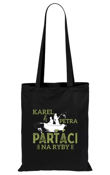 Látková taška Parťáci na ryby
