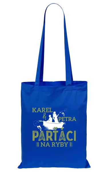 Látková taška Parťáci na ryby