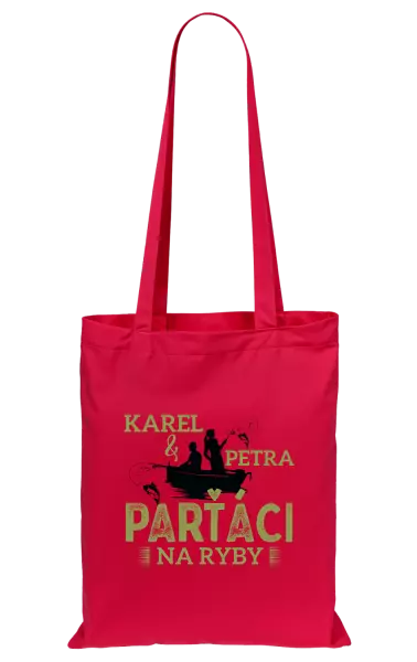 Látková taška Parťáci na ryby