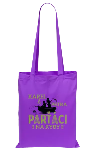 Látková taška Parťáci na ryby