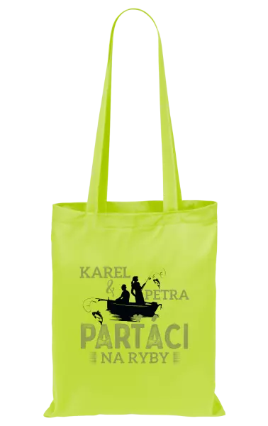 Látková taška Parťáci na ryby