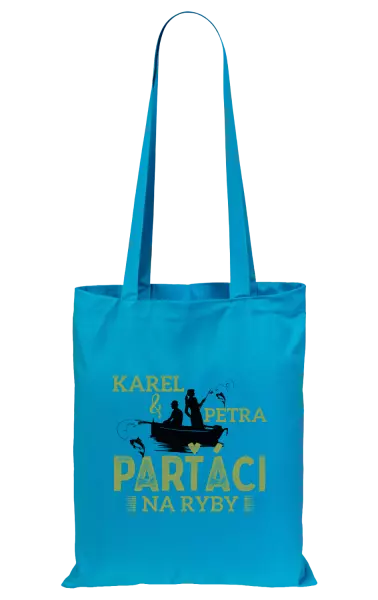 Látková taška Parťáci na ryby