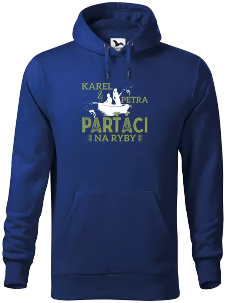 Pánská mikina Parťáci na ryby