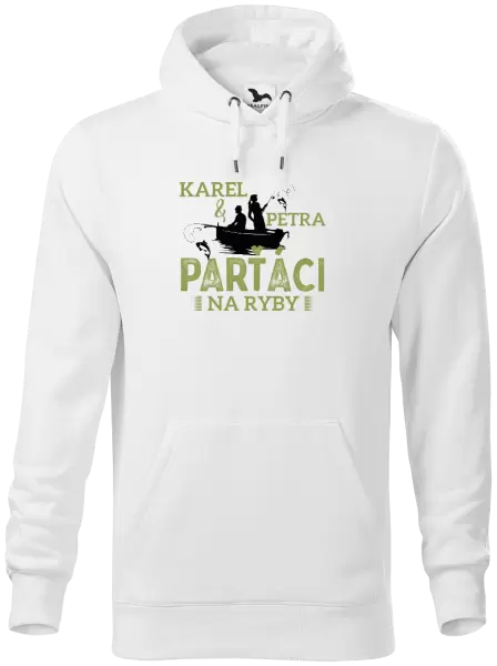 Pánská mikina Parťáci na ryby