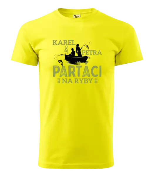 Pánské tričko Parťáci na ryby