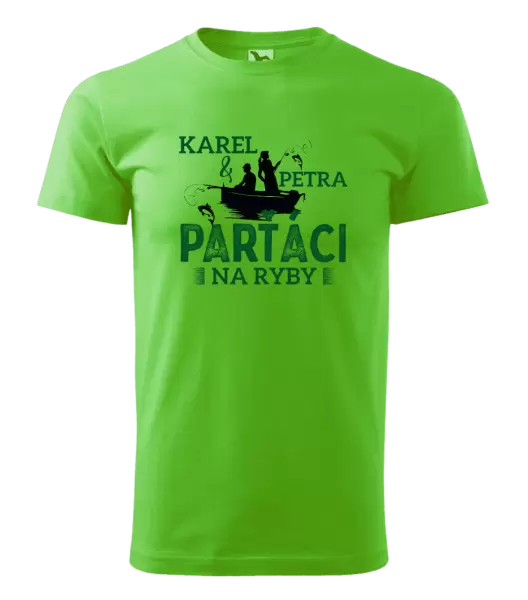 Pánské tričko Parťáci na ryby
